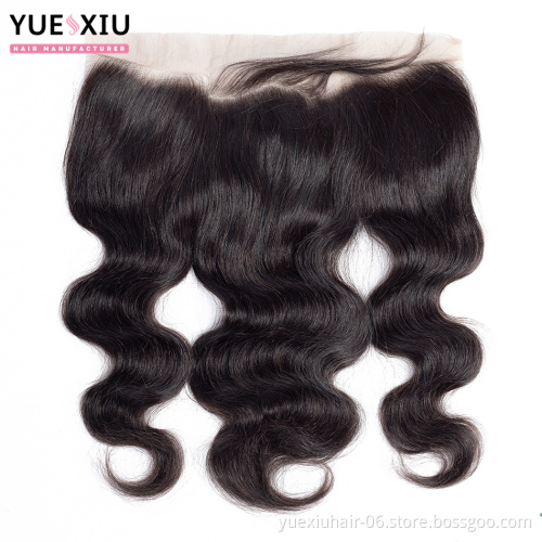 Good Quality Grade 8A Cheap Brazilian Body Wave 100 Virgin Human Hair Weave Bundle Deals With Free Middle Part Lace Closure